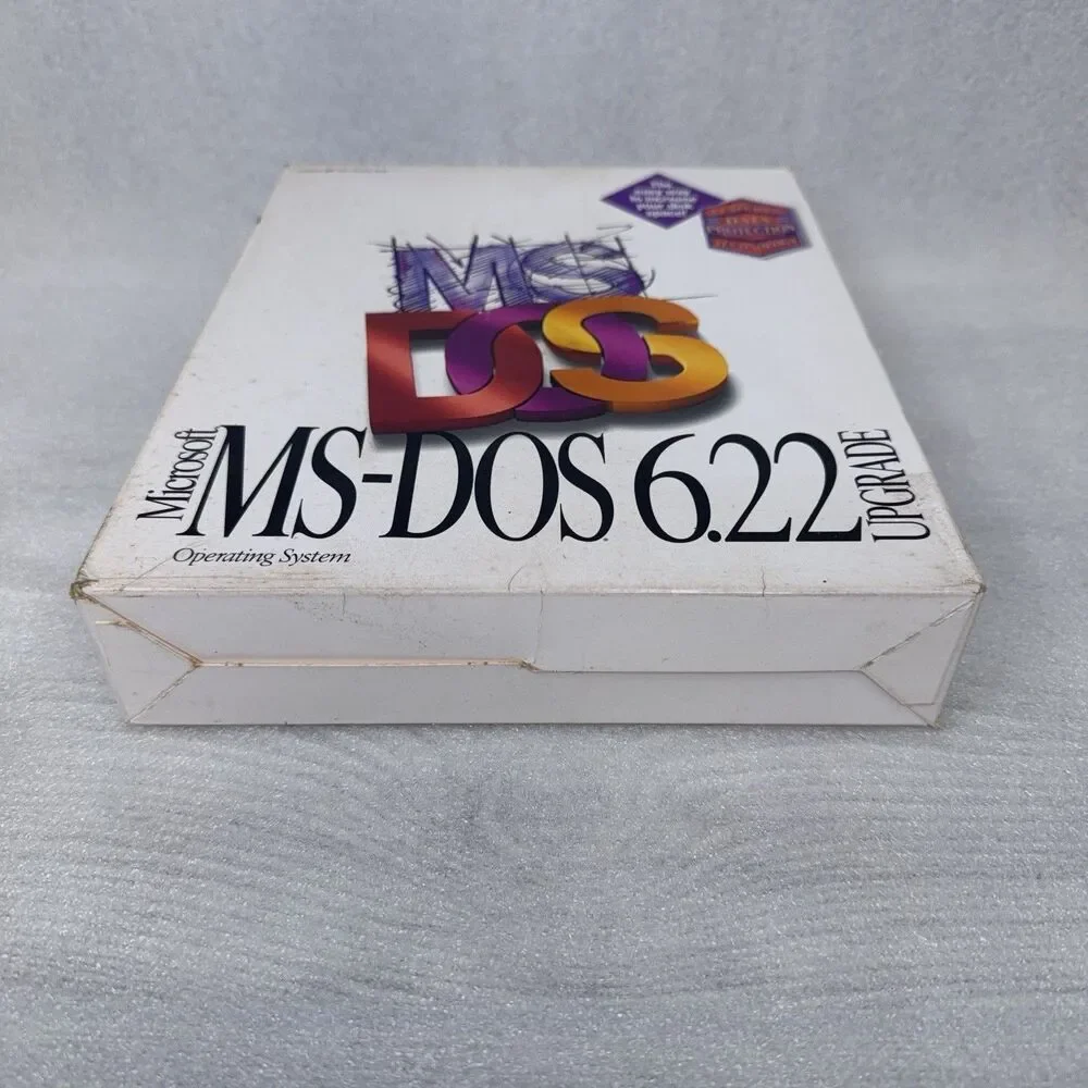 Microsoft MS-DOS 6.22 Operating System Upgrade 3.5